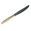 Серебряный десертный нож с позолотой и резным узором на ручке Астра 40030031Т01